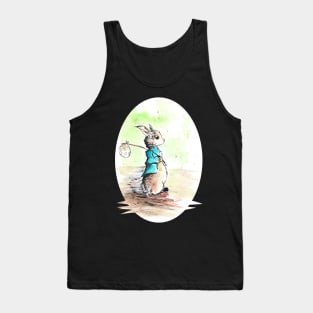Peter Rabbit watercolour 13/10/23 -  Storybook inspired art and designs Tank Top